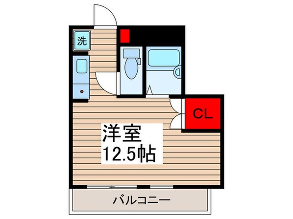 パレド－ル柴又の物件間取画像